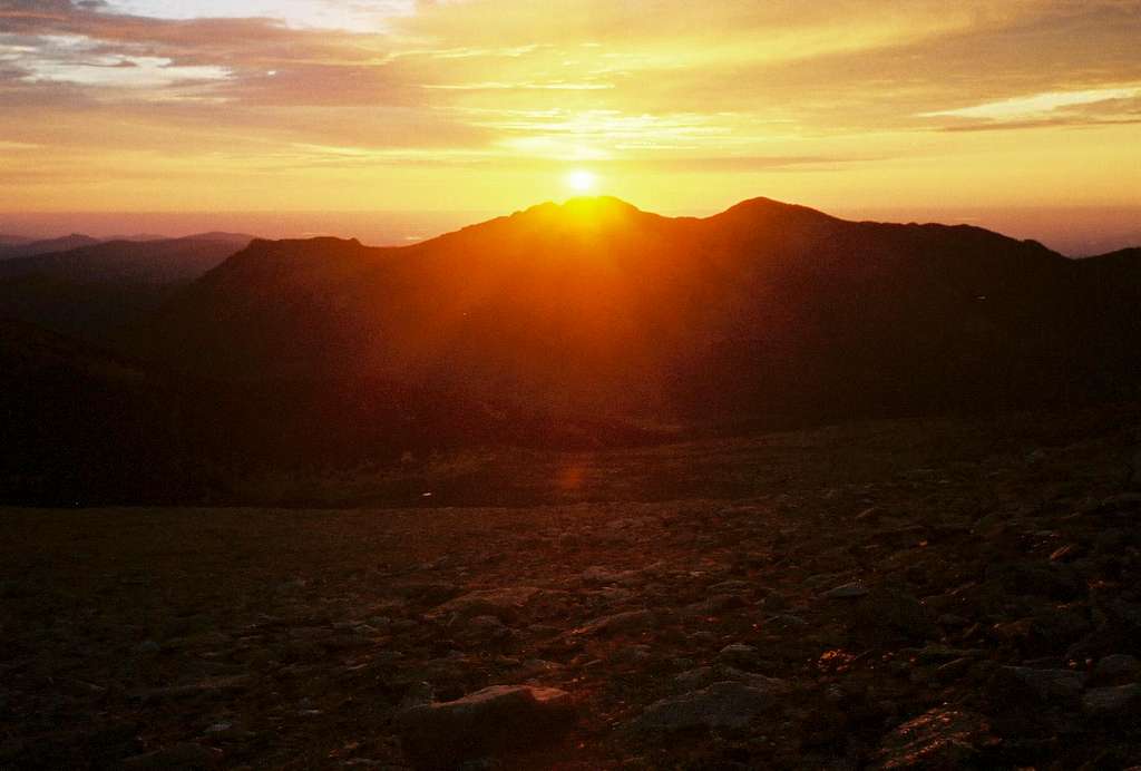 Longs Peak Trail Sunrise