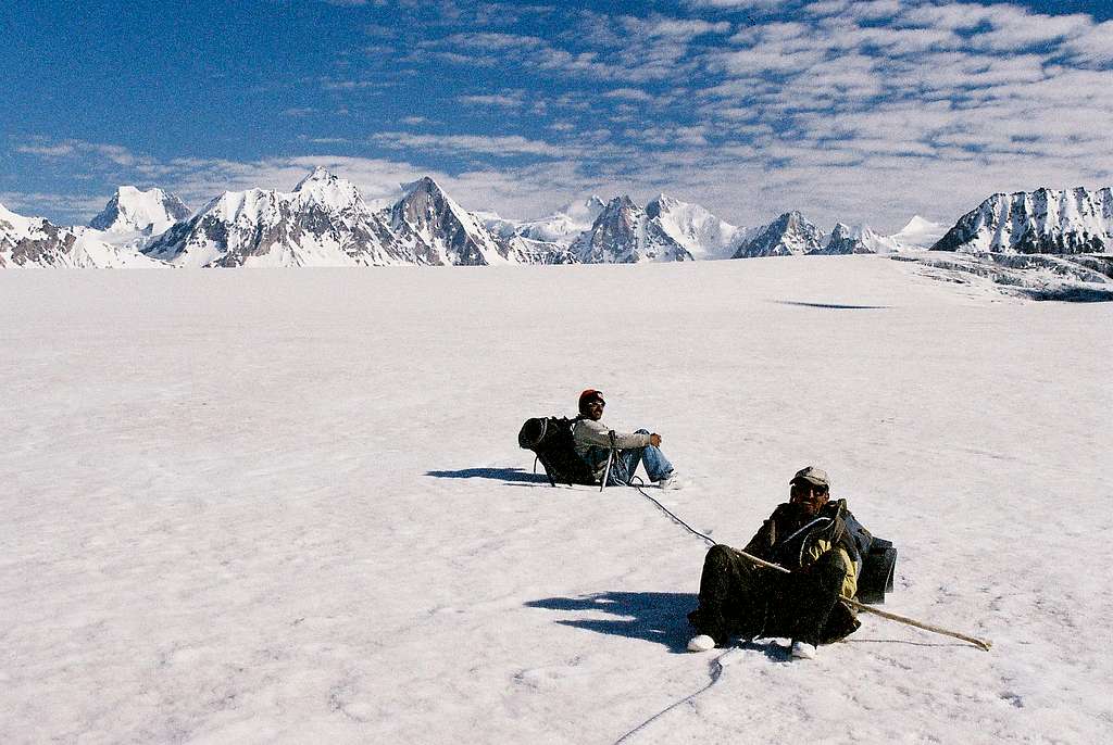 Snow Lake north Pakistan