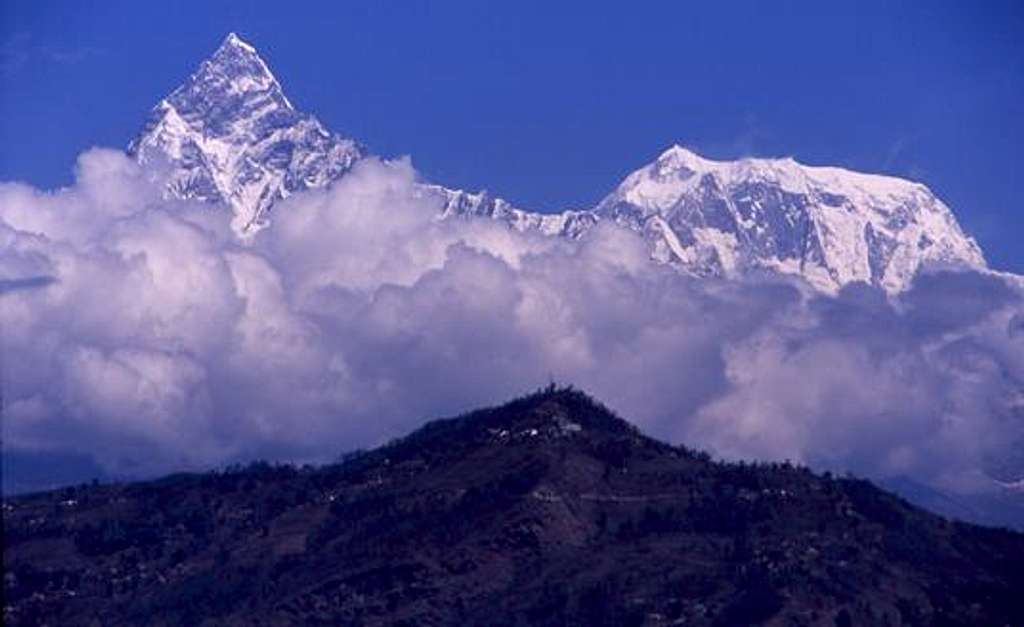 Machhapuchare and Annapurna 3...