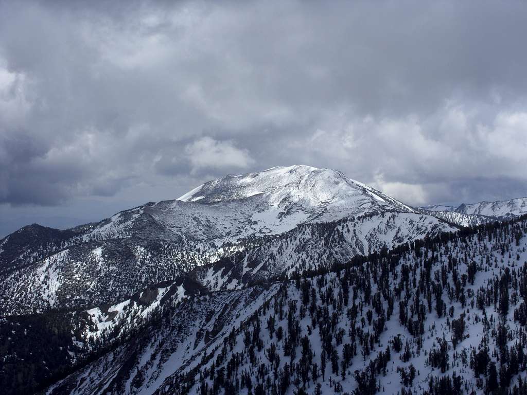 Mount Rose from Snowflower Mountain