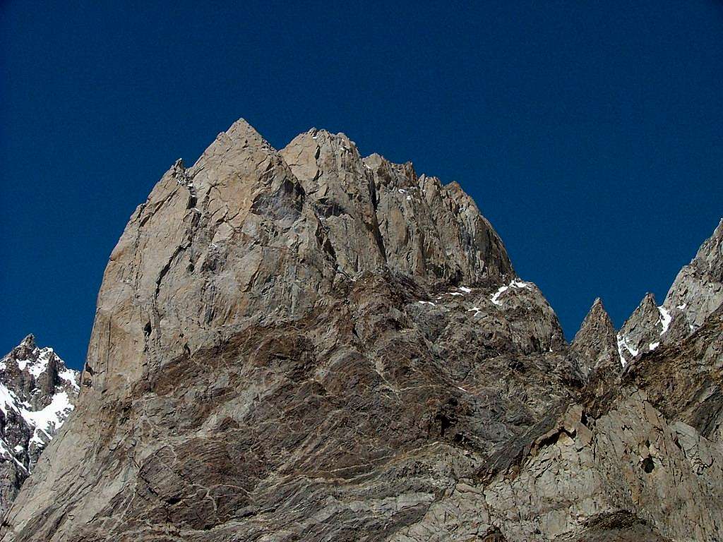 Rock Towers, at Hisper Glacier, Karakoram, Pakistan