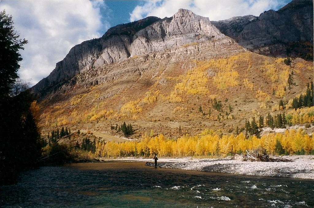 A River in the Whitefish Range