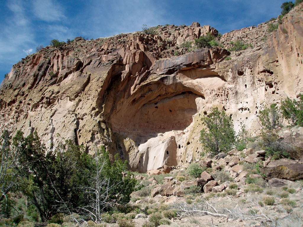 Painted Cave, Bandelier, New Mexico