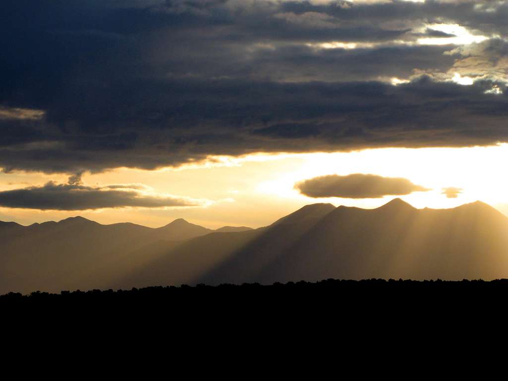 La Sal Mountains Sunrise