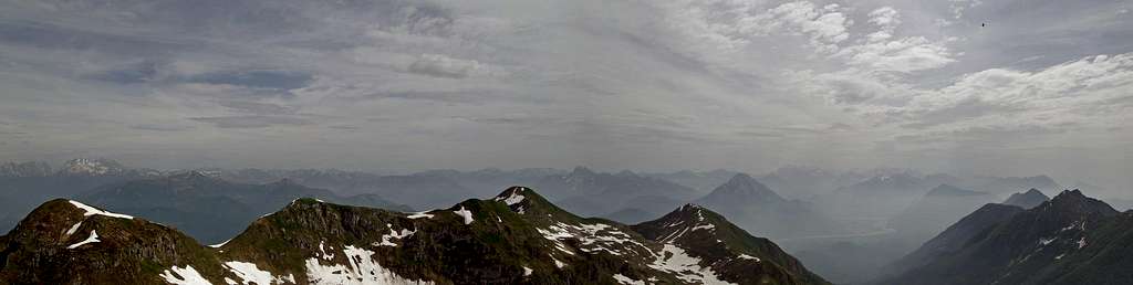 Monte Verzegnis - Summit panorama