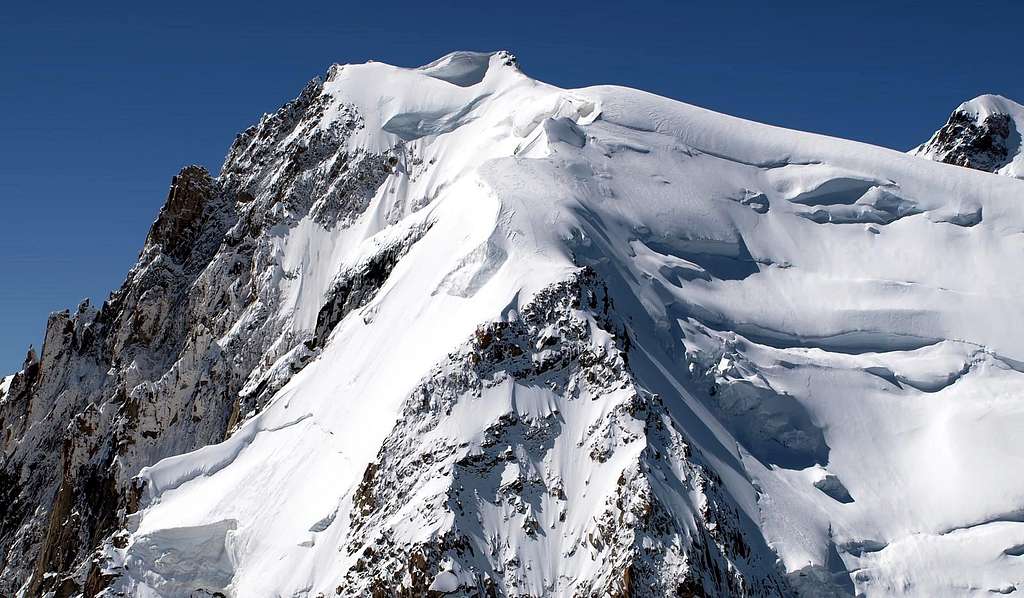 Views of Mont Blanc du Tacul