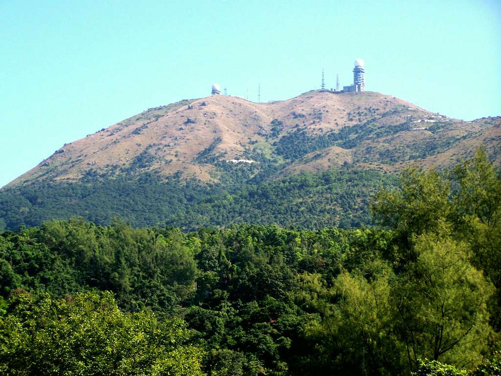 View of Tai Mo Shan from west