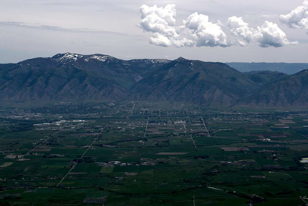 Viewing Logan Peak