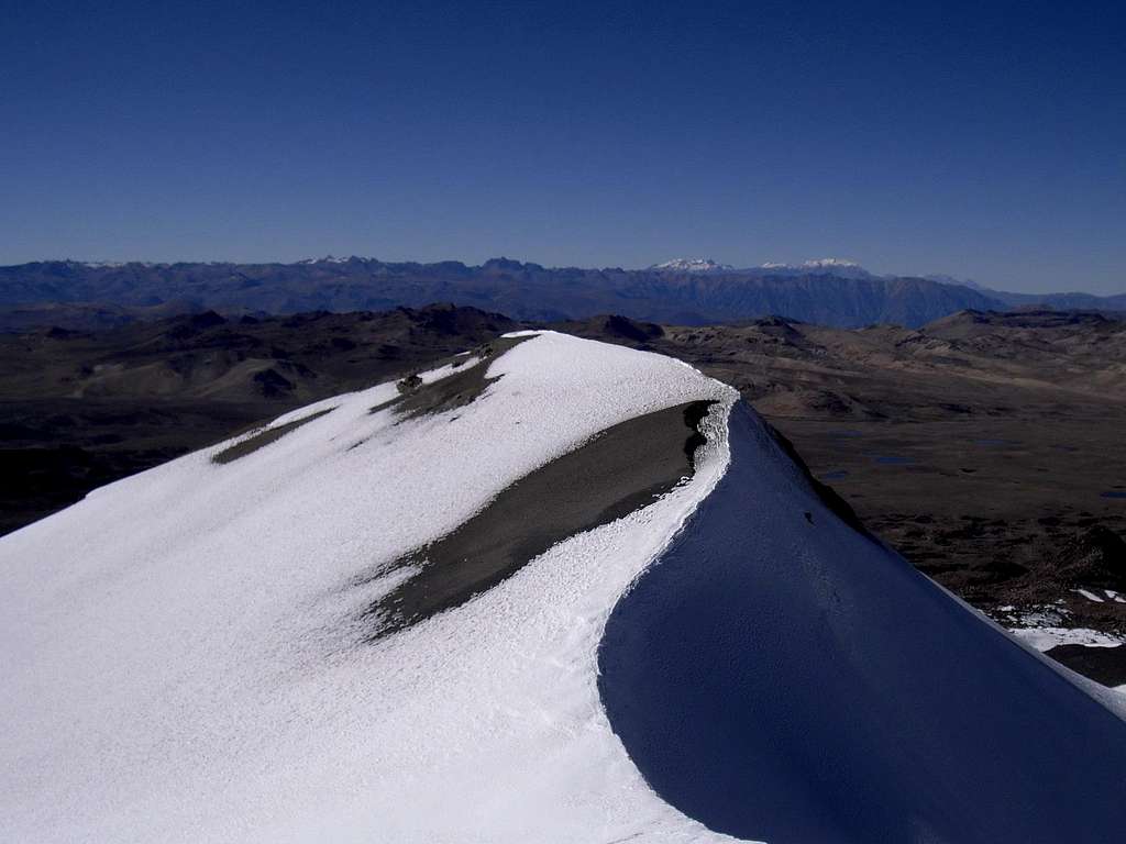 Nevados Ampato, Sabancaya and Hualca Hualca