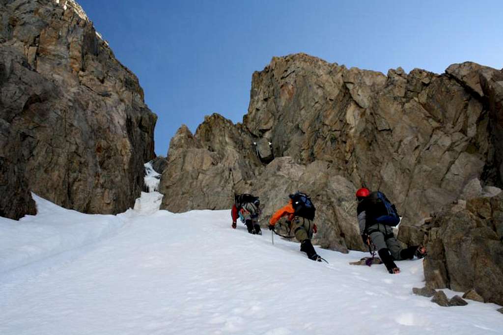 Approaching the crux