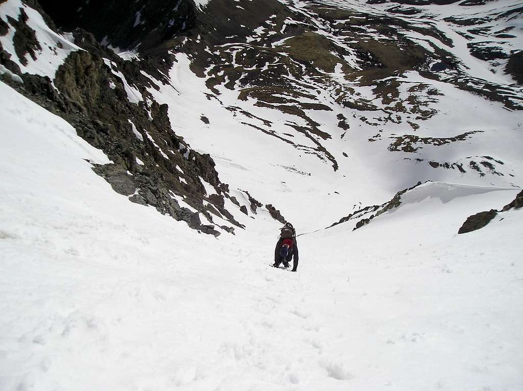 Dead Dog Couloir, Torreys Peak