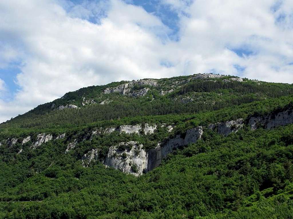 Interesting part of Ćićarija range