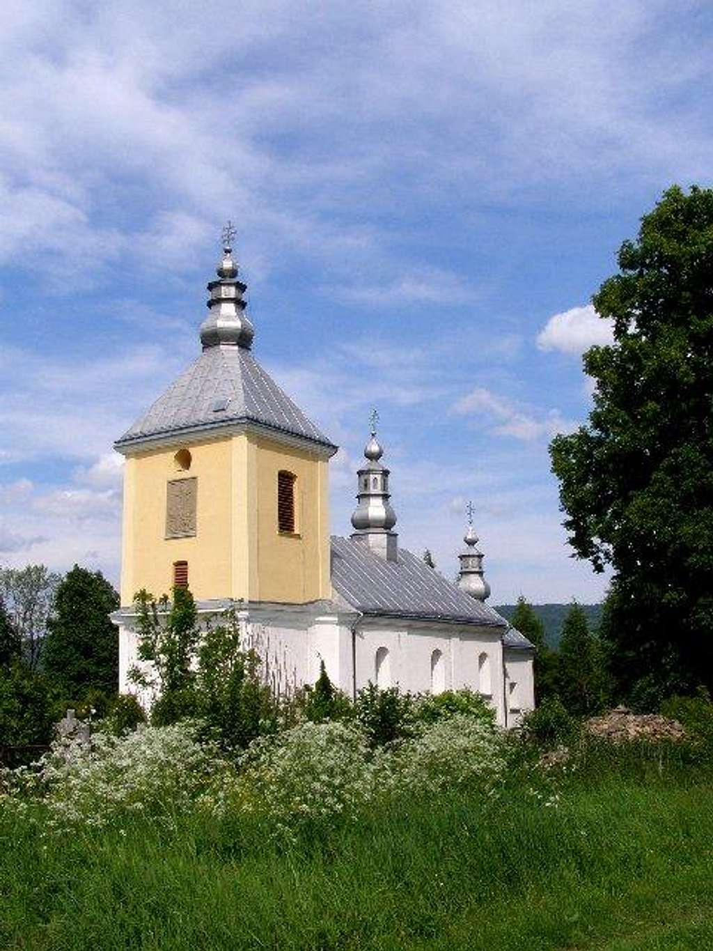 Church in Tylawa from 1787