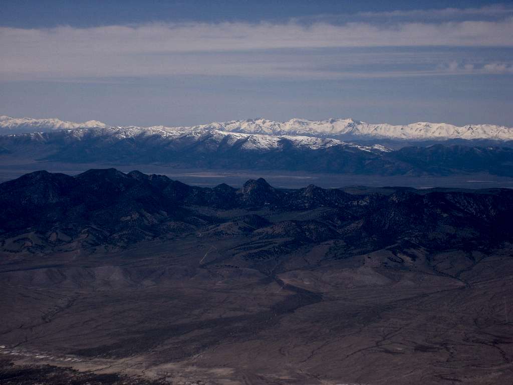 Ruby Mountains from Pilot Peak