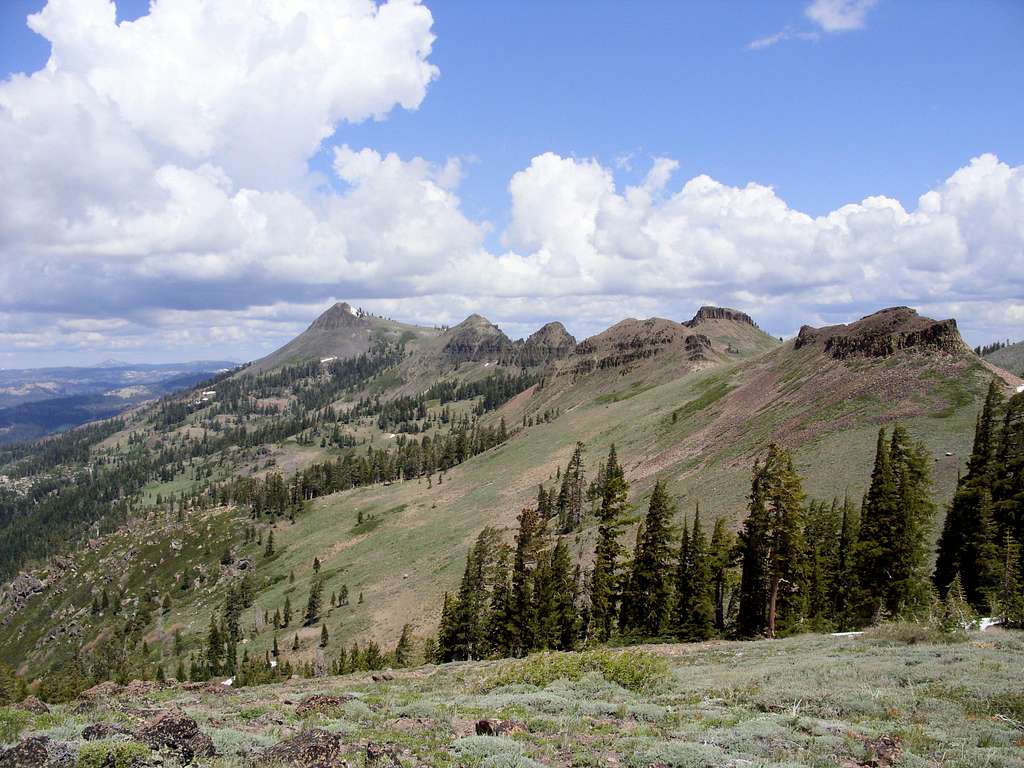 View of the ridge to Tinker Knob