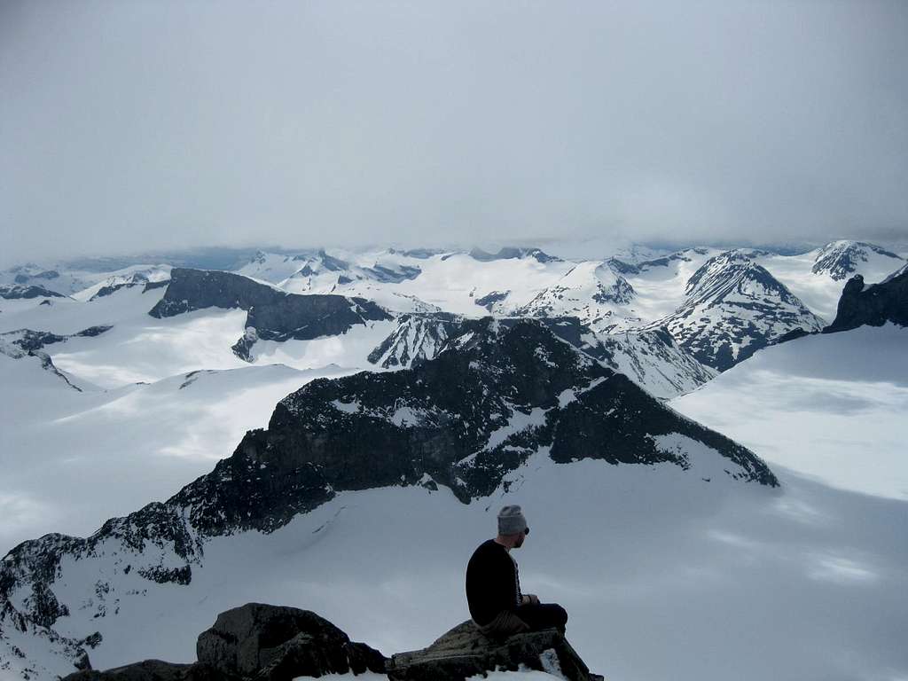 Summit of Galdhøpiggen