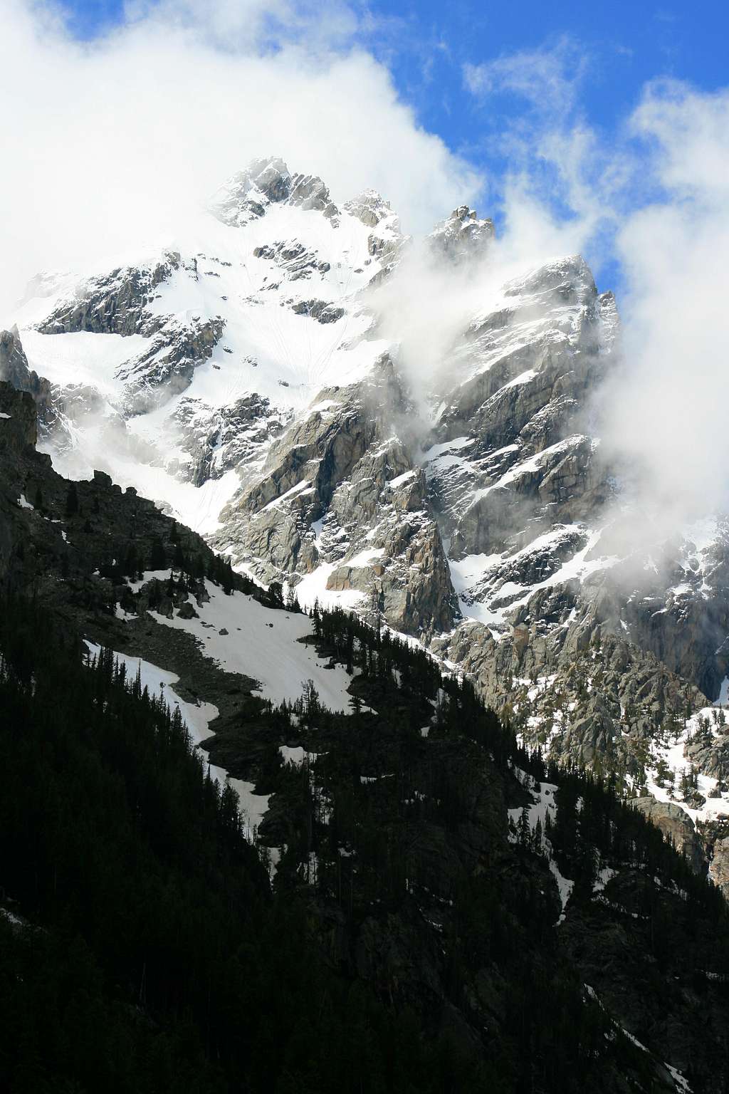 Mount Owen from Cascade Canyon