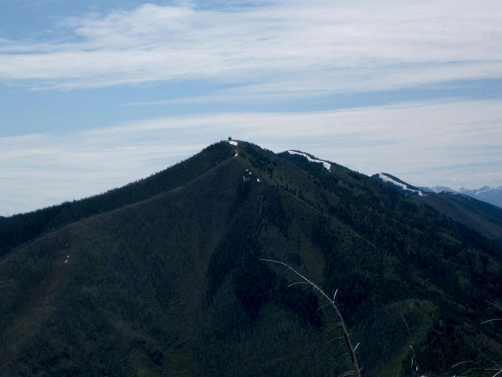 Huckleberry Mountain and Lookout