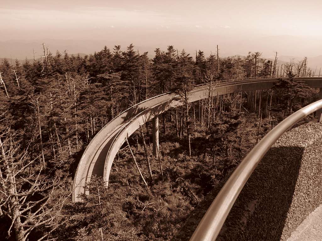 Ramp to Clingman's Dome Watchtower