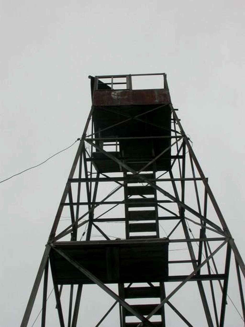 Fire tower atop Mount...