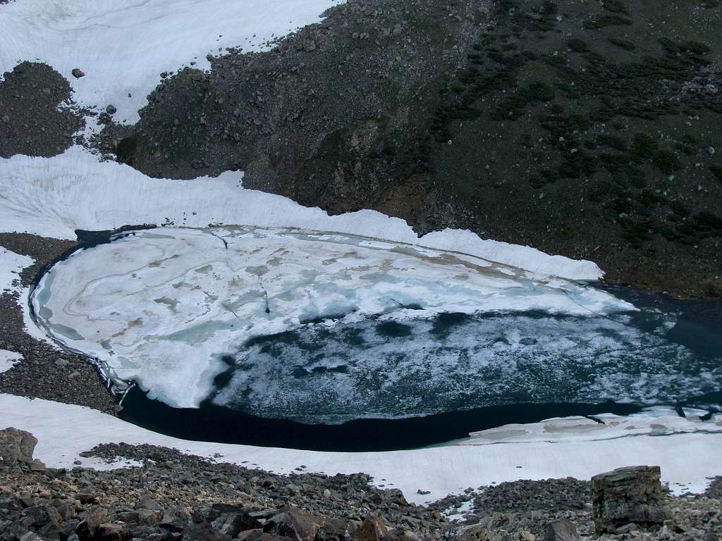 Frozen Shelf Lake