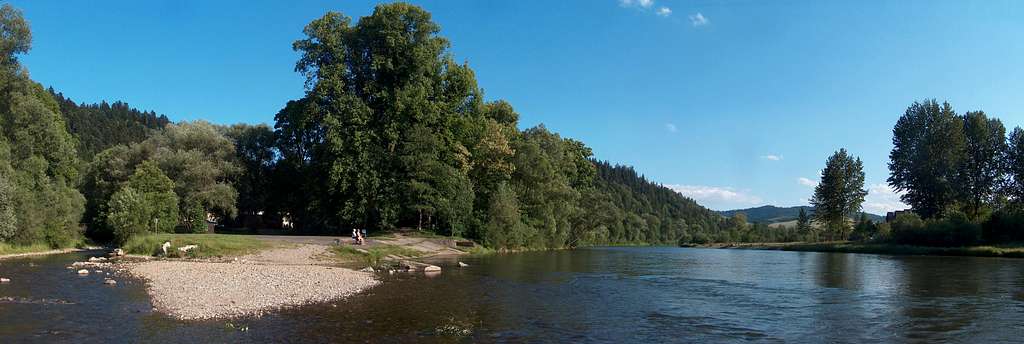 The Dunajec from Czerwony Klasztor