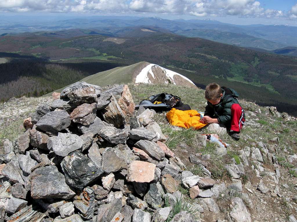 Summit of Ptarmigan Peak