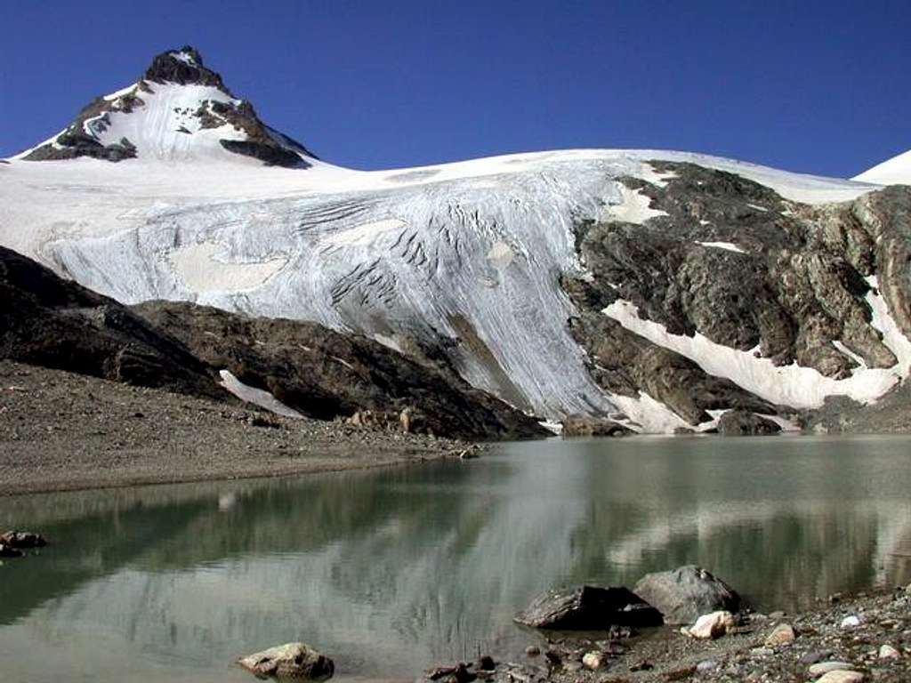Goletta lake, Goletta glacier...