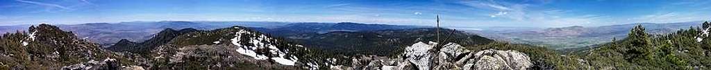 Adams Peak Summit Panorama