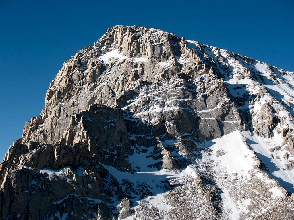 The North Face Of Mount Whitney