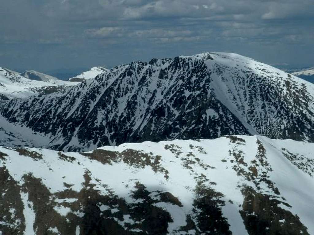 5/8/04- View of Quandary Peak...