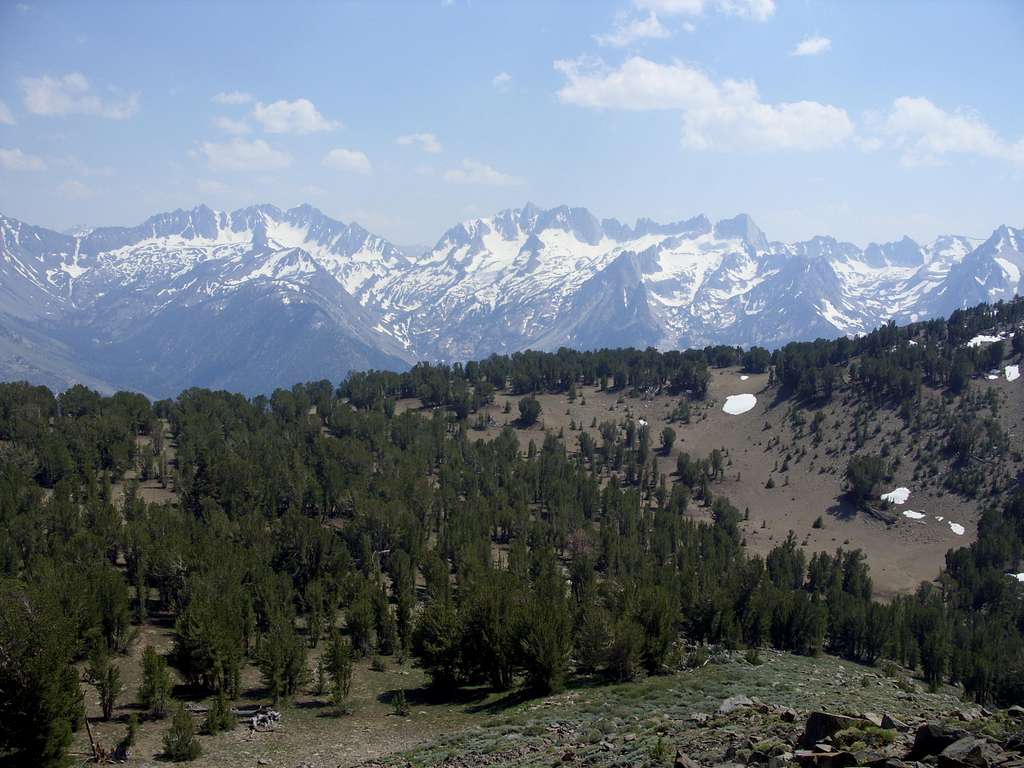 View of the Sawtooth Ridge