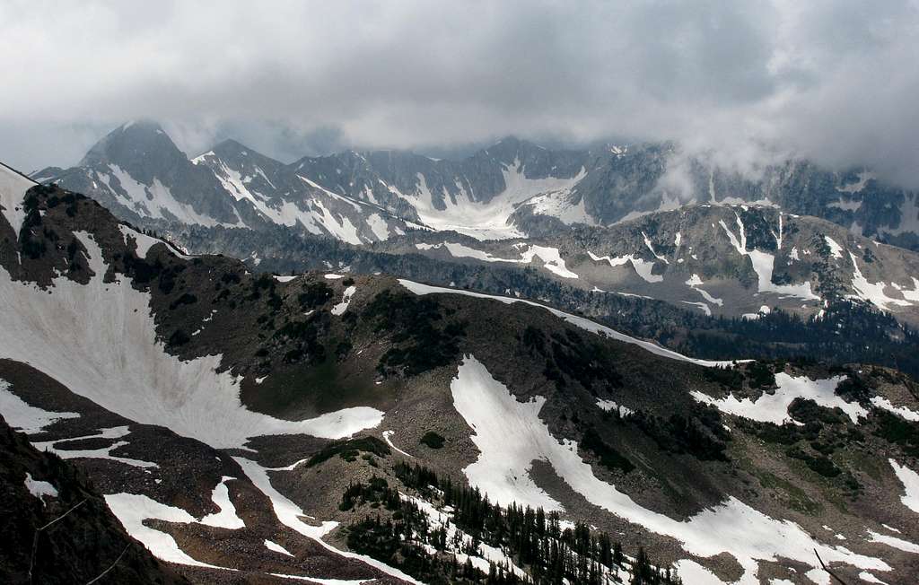 Alpine Ridge from Mount Baldy