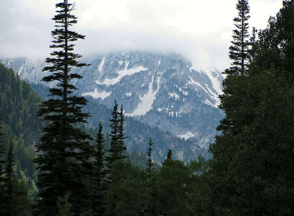 North Thunder Mountain from Snowbird