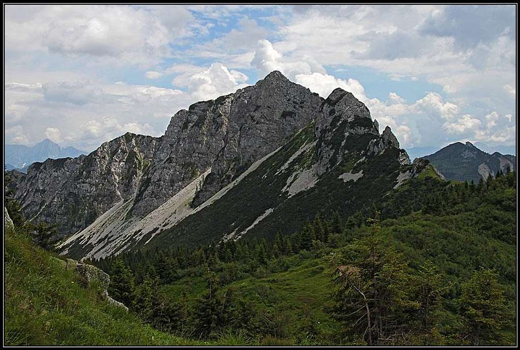 Monte Salinchiet from the north