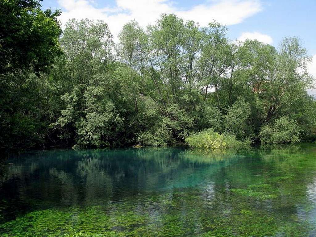 Cetina river source