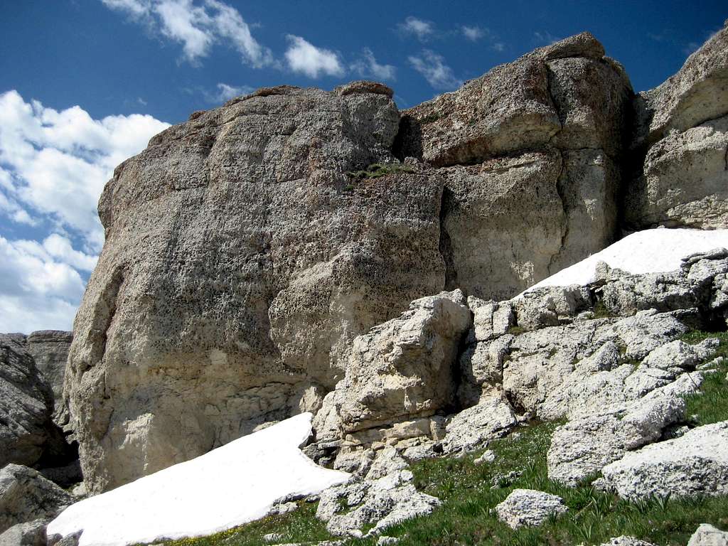 Summit rocks