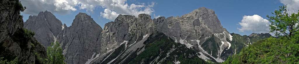 Sernio-Grauzaria group - panorama