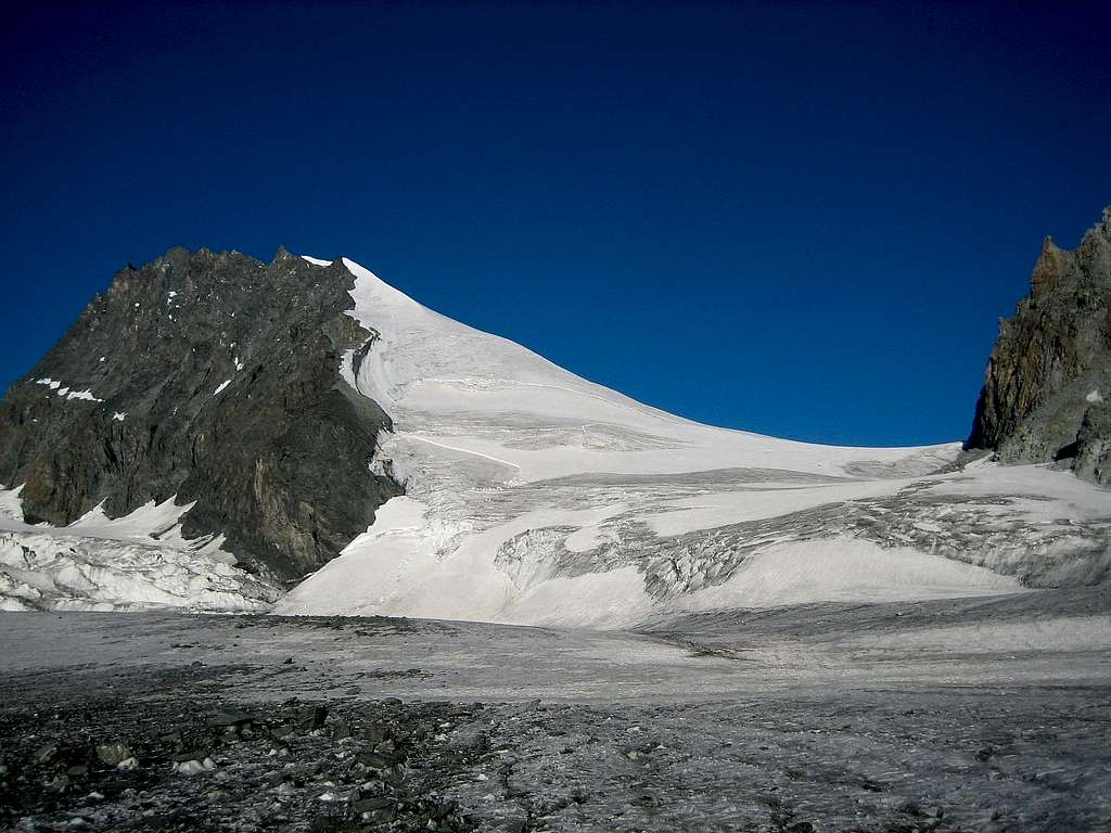 A view from the glacier