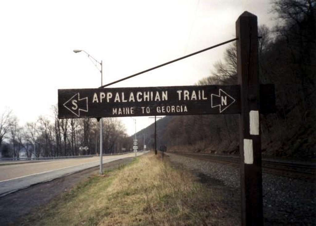 This is the Appalachian Trail...