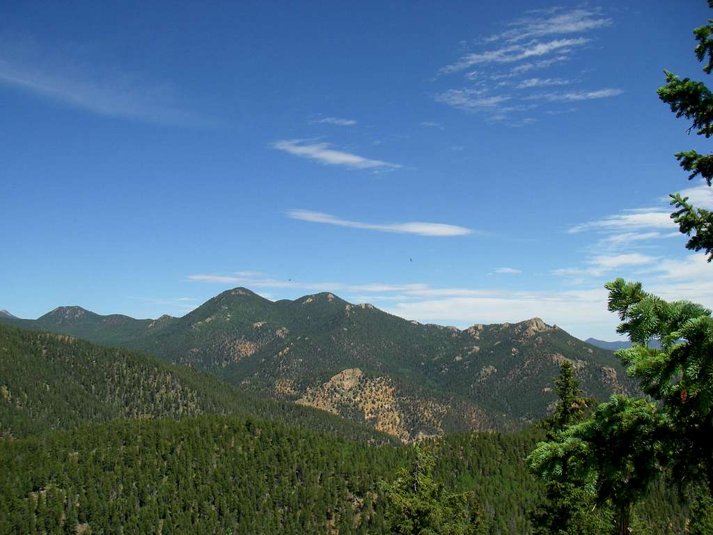 View from Cookstove Mountain