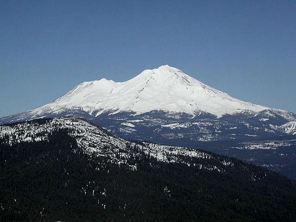 Shasta from the summit of...