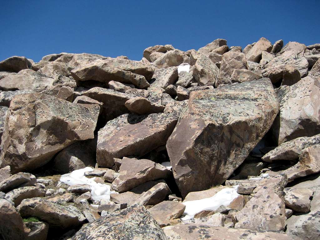 Boulders on Talus Mountain