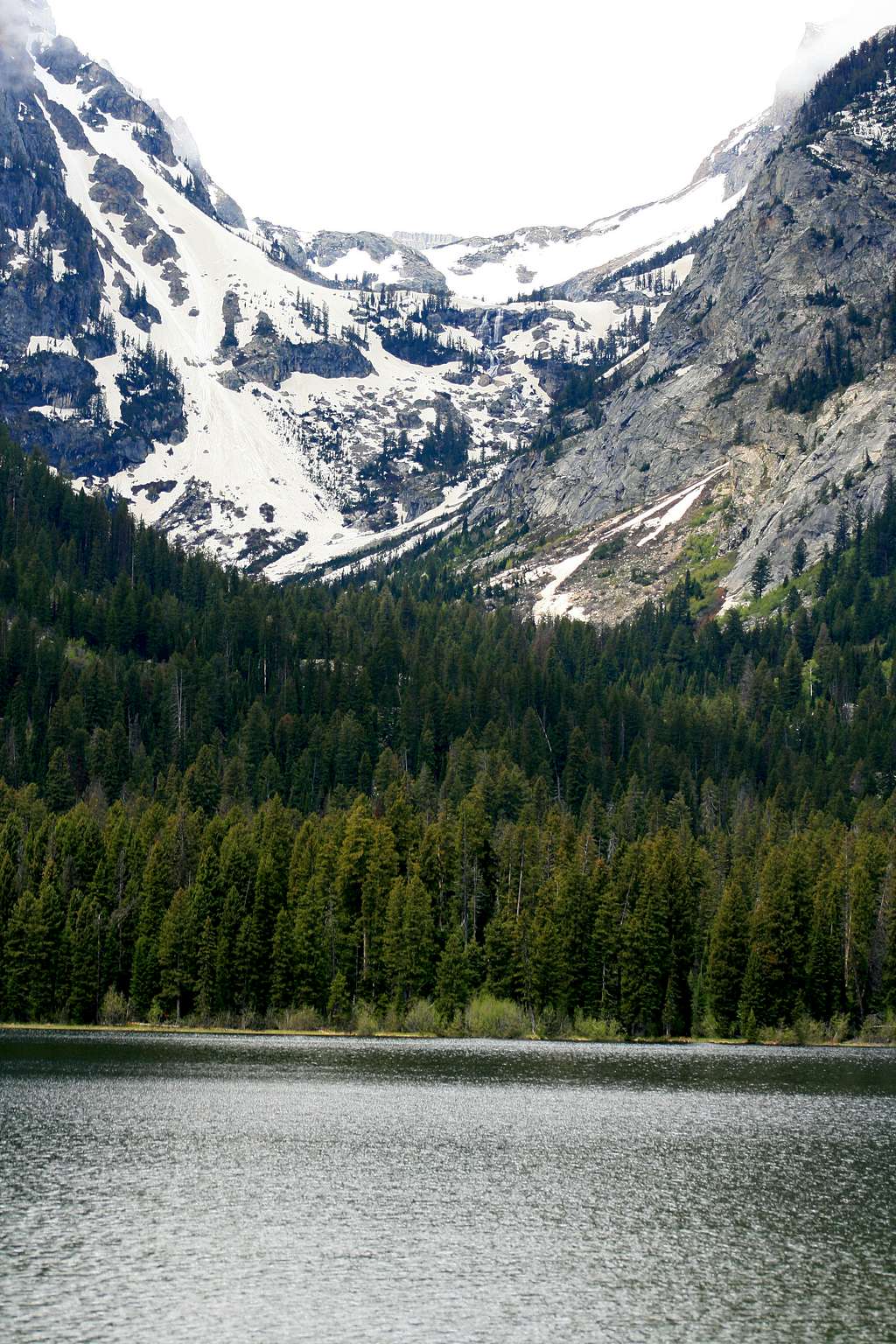 Avalanche Canyon from Taggart Lake