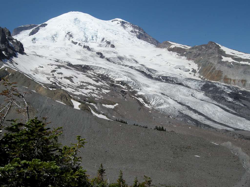 Mt. Rainier and the Emmons Glacier