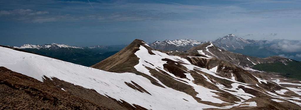 Northern panorama from Monte Cornaccio