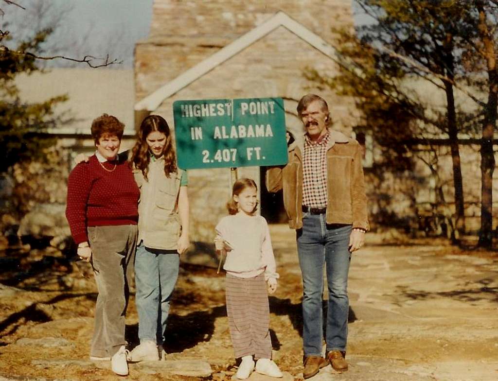 Anderson Family on Cheaha Mountain 122886