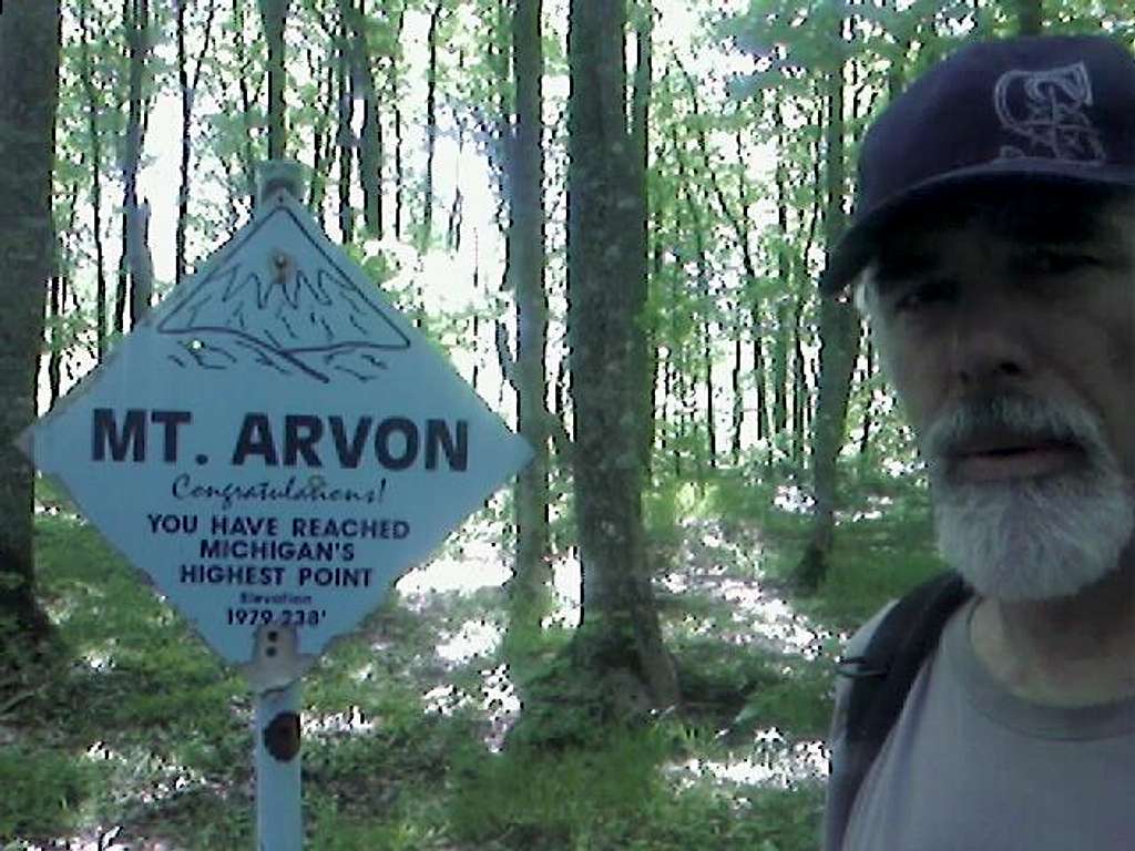 Rik at Mt Arvon Michigan 6-14-09