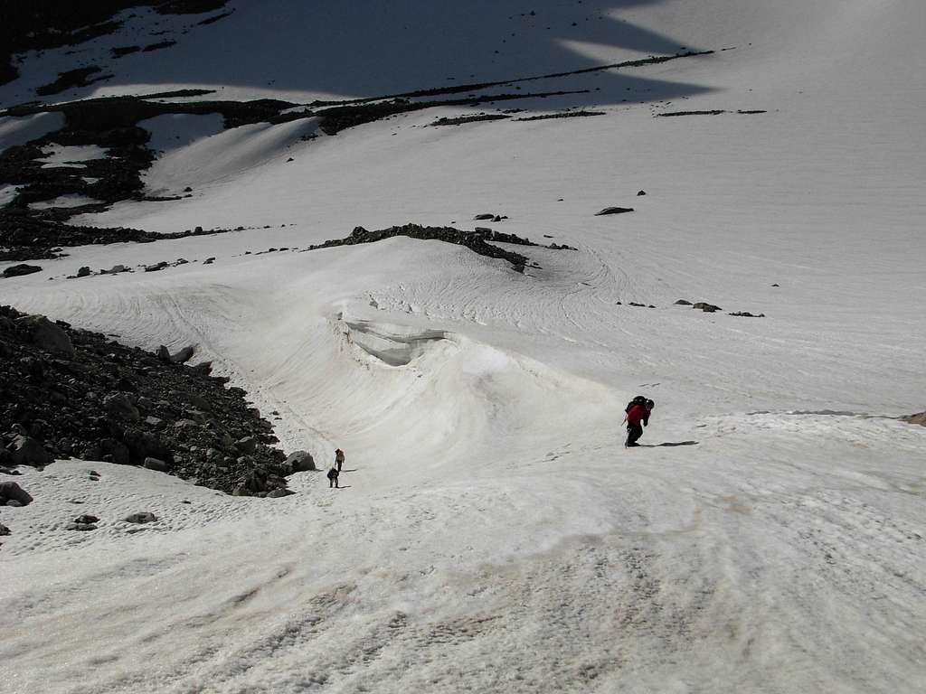 Gannett Peak Trip - Lower Slope Ascent