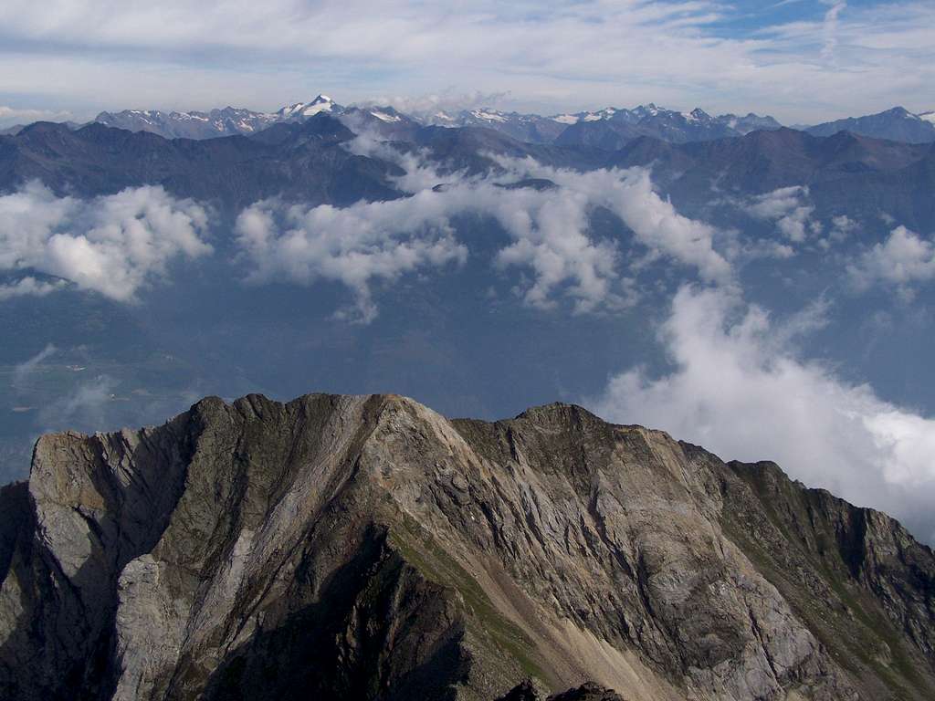 North view from Orgelspitze 